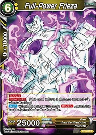 Full-Power Frieza (Shatterfoil) (BT1-087) - Draft Box 04  Dragon Brawl Foil