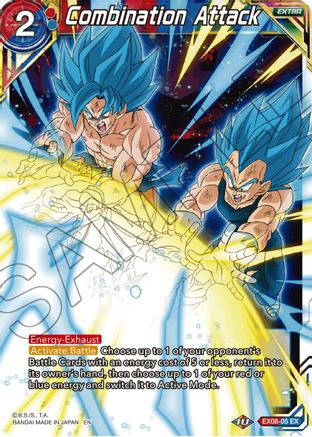 Combination Attack (EX08-05) - Expansion Deck Box Set 08 Magnificent Collection  Forsaken Warrior