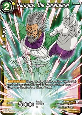Paragus, the Forebearer (EX07-09) - Expansion Deck Box Set 07 Magnificent Collection  Fusion Hero Foil