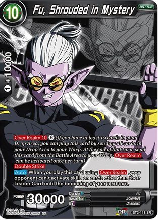 Fu, Shrouded in Mystery (BT3-118) - Expansion Deck Box Set 07 Magnificent Collection  Fusion Hero