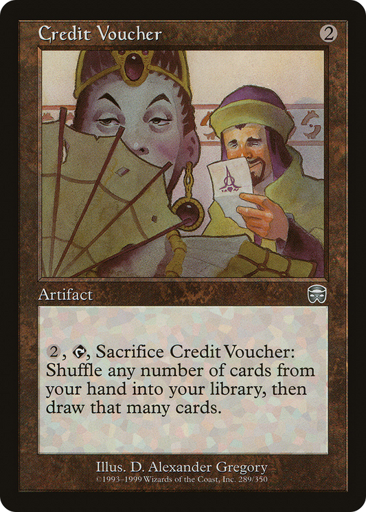Credit Voucher (MMQ-289) - Mercadian Masques Foil