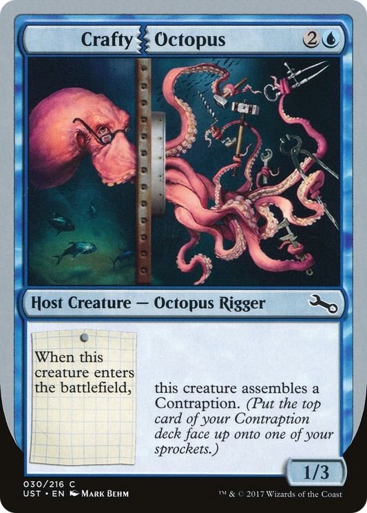 Crafty Octopus (UST-030) - Unstable Foil
