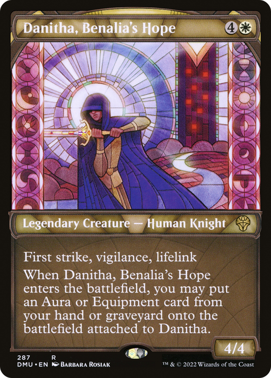 Danitha, Benalia's Hope (Showcase) (DMU-287) - Dominaria United: (Showcase) Foil