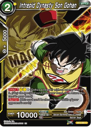 Intrepid Dynasty Son Gohan (BT4-084) - Expansion Deck Box Set 08 Magnificent Collection  Forsaken Warrior