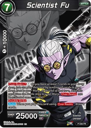 Scientist Fu (P-036) - Expansion Deck Box Set 08 Magnificent Collection  Forsaken Warrior