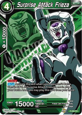 Surprise Attack Frieza (P-090) - Expansion Deck Box Set 08 Magnificent Collection  Forsaken Warrior