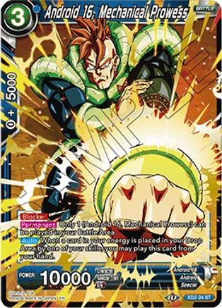 Android 16, Mechanical Prowess (XD2-04) - Malicious Machinations