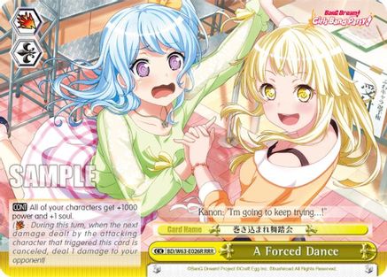A Forced Dance (RRR) (BD/W63-E026R RRR) - BanG Dream! Girls Band Party! Vol.2