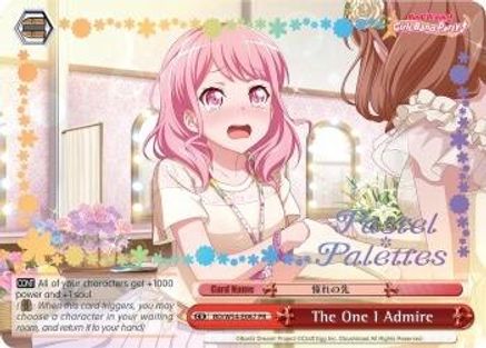 The One I Admire (Alternate Art Promo) (BD/W54-E067PR PR) - BanG Dream! Girls Band Party!