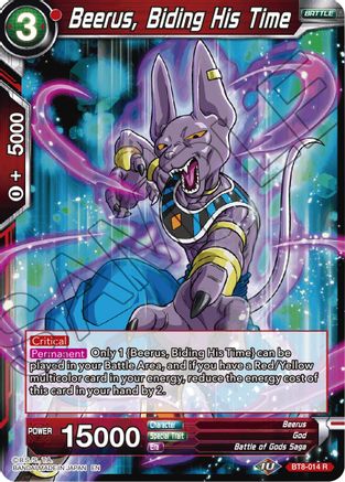 Beerus, Biding His Time (BT8-014) - Malicious Machinations
