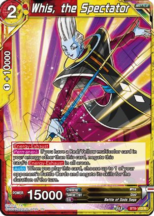 Whis, the Spectator (BT8-113) - Malicious Machinations