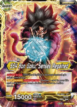 Son Goku & Pan // SS4 Son Goku, Senses Regained (BT8-066) - Malicious Machinations