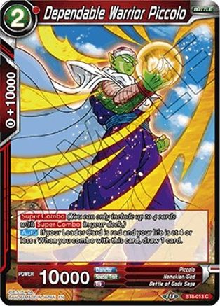 Dependable Warrior Piccolo (BT8-013) - Malicious Machinations