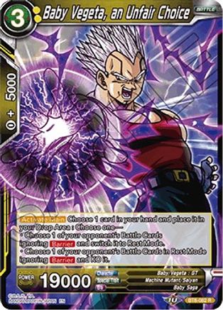 Baby Vegeta, an Unfair Choice (BT8-082) - Malicious Machinations