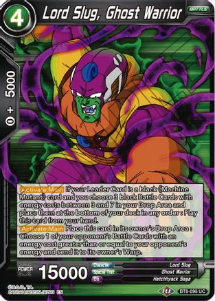 Lord Slug, Ghost Warrior (BT8-096) - Malicious Machinations