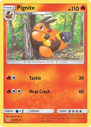 Pignite 032/236  SM  Cosmic Eclipse - Uncommon