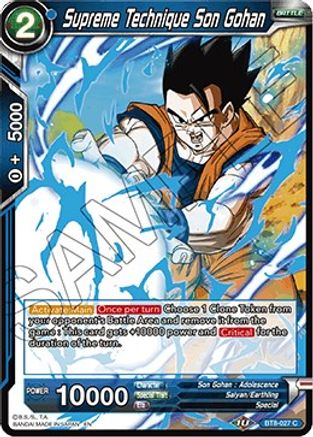Supreme Technique Son Gohan (BT8-027) - Malicious Machinations