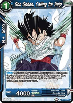 Son Gohan, Calling for Help (BT8-028) - Malicious Machinations