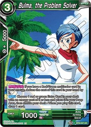 Bulma, the Problem Solver (BT8-047) - Malicious Machinations