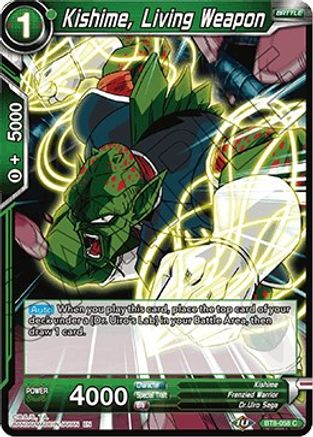 Kishime, Living Weapon (BT8-058) - Malicious Machinations Foil