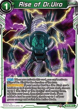 Rise of Dr.Uiro (BT8-063) - Malicious Machinations Foil