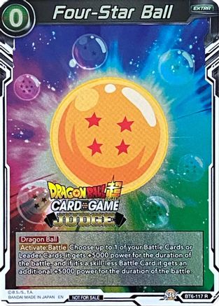 Four-Star Ball (BT6-117) - Judge Promotion Cards