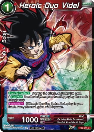 Heroic Duo Videl (Event Pack 05) (TB2-011) - Promotion Cards