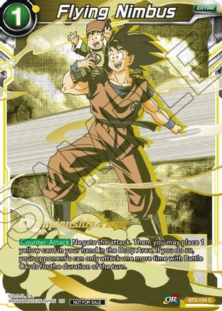 Flying Nimbus (Championship Final 2019) (BT3-104) - Tournament Promotion Cards