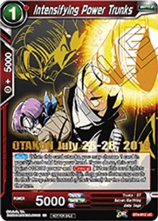 Intensifying Power Trunks (OTAKON 2019) (BT4-012_PR) - Promotion Cards Foil