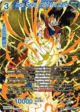 Son Goku, Prideful Hero (BT8-127) - Malicious Machinations