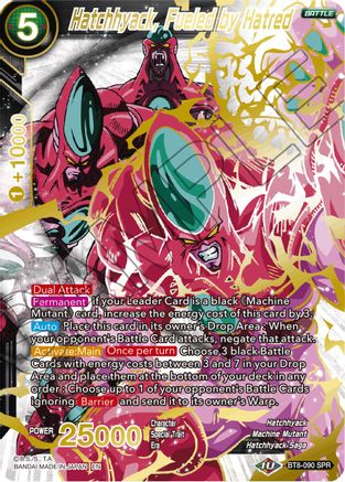 Hatchhyack, Fueled by Hatred (SPR) (BT8-090) - Malicious Machinations