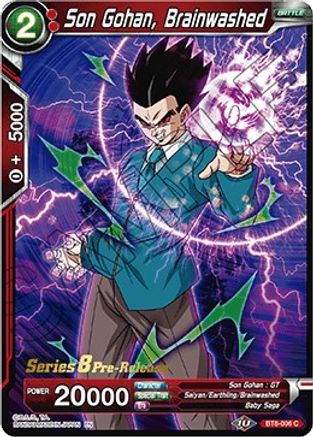 Son Gohan, Brainwashed (BT8-006_PR) - Malicious Machinations PreRelease Cards