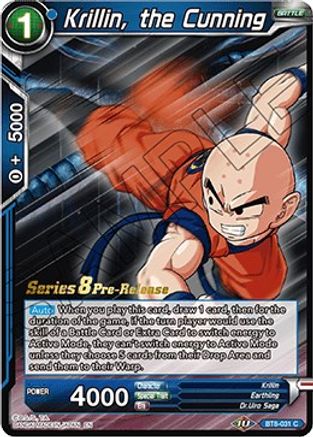 Krillin, the Cunning (BT8-031_PR) - Malicious Machinations PreRelease Cards