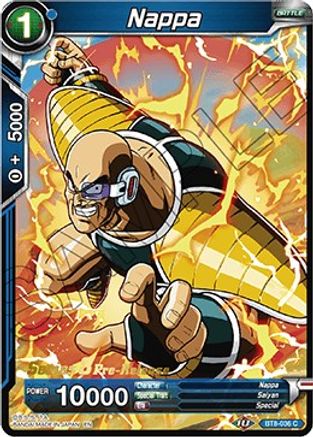 Nappa (BT8-036_PR) - Malicious Machinations PreRelease Cards