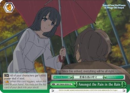 Amongst the Pain in the Rain (SBY/W64-E050 CC) - Rascal Does Not Dream of Bunny Girl Senpai