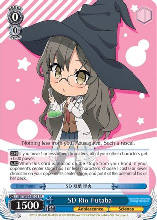 SD Rio Futaba (SBY/W64-E105 PR) - Rascal Does Not Dream of Bunny Girl Senpai