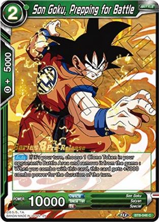 Son Goku, Prepping for Battle (BT8-046_PR) - Malicious Machinations PreRelease Cards