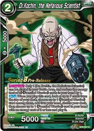 Dr.Kochin, the Nefarious Scientist (BT8-057_PR) - Malicious Machinations PreRelease Cards