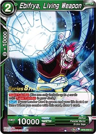 Ebifrya, Living Weapon (BT8-059_PR) - Malicious Machinations PreRelease Cards
