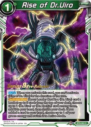 Rise of Dr.Uiro (BT8-063_PR) - Malicious Machinations PreRelease Cards
