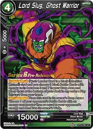 Lord Slug, Ghost Warrior (BT8-096_PR) - Malicious Machinations PreRelease Cards