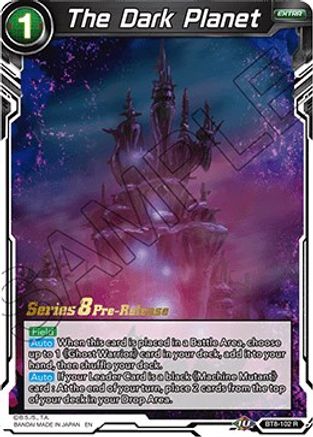 The Dark Planet (BT8-102_PR) - Malicious Machinations PreRelease Cards