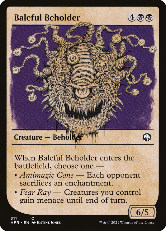 Baleful Beholder (Showcase) (AFR-311) - Adventures in the Forgotten Realms: (Showcase)