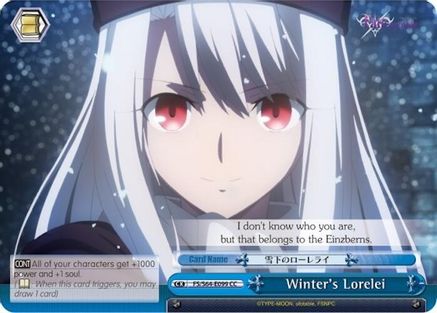 Winter's Lorelei (FS/S64-E099 CC) - Fate/stay night [Heaven’s Feel]