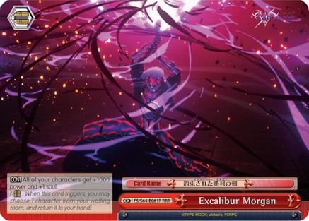 Excalibur Morgan (RRR) (FS/S64-E081R RRR) - Fate/stay night [Heaven’s Feel]
