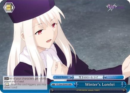 Winter's Lorelei (RRR) (FS/S64-E099R RRR) - Fate/stay night [Heaven’s Feel]