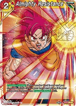 Almighty Resistance (EX09-06) - Expansion Deck Box Set 09 Saiyan Surge