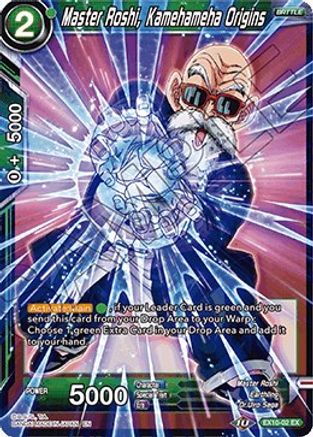 Master Roshi, Kamehameha Origins (EX10-02) - Expansion Deck Box Set 10 Namekian Surge Foil