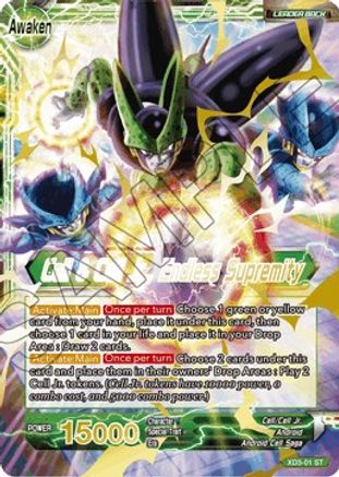 Cell // Cell & Cell Jr., Endless Supremity (XD3-01) - Universal Onslaught