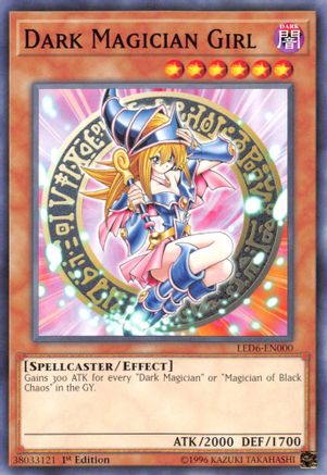 Dark Magician Girl (LED6-EN000) - Legendary Duelists: Magical Hero 1st Edition